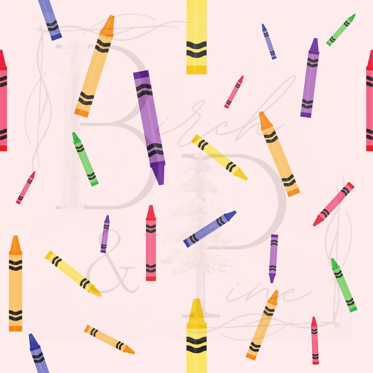 Crayons Seamless File