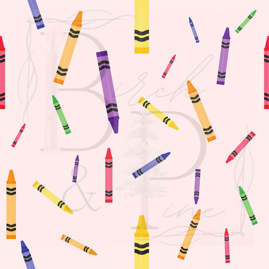 Crayons Seamless File